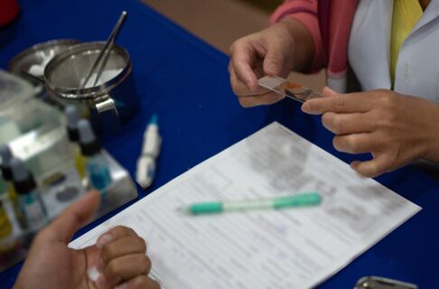 Doazón de sangue para a glicosa na diabetes